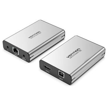 Vention HDMI Network Cable Extender 150M Gray Aluminum Alloy Type (AKBH0-EU)