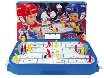 Hokej spoločenská hra plast v krabici 53x30,5x7cm