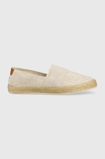 Espadrilky Gant Raffiaville béžová farba, 26569820.G22