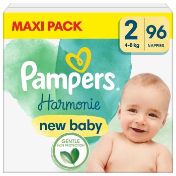 PAMPERS Harmonie Plienky vel. 2, 4-8 kg, 96 ks