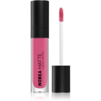 NOBEA Day-to-Day Matte Liquid Lipstick matný tekutý rúž odtieň Raspberry Red #M06 7 ml