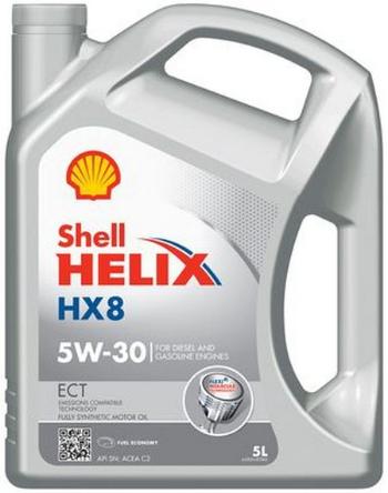 SHELL HELIX HX8 ECT 5W-30 5L 550048100