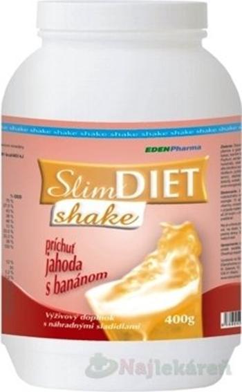 EdenPharma Slim Diet Shake Jahoda+Banán 400 g