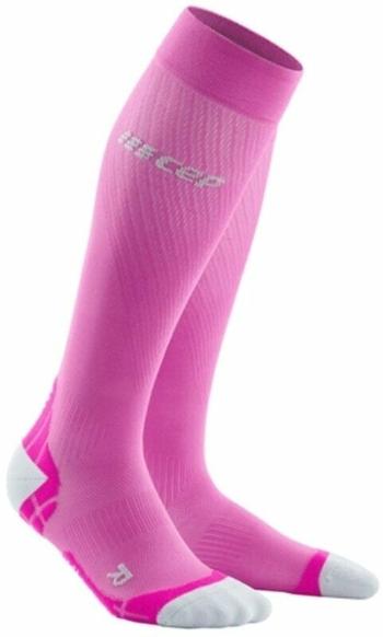 CEP WP207Y Compression Tall Socks Ultralight Pink/Light Grey IV