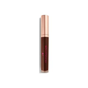 Makeup Revolution  Gloss I Heart Chocolate  Lesky na pery Hnedá