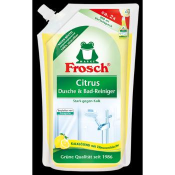 Frosch EKO Čistič na kúpeľne a sprchy s citrónom - náhradná náplň, 950 ml