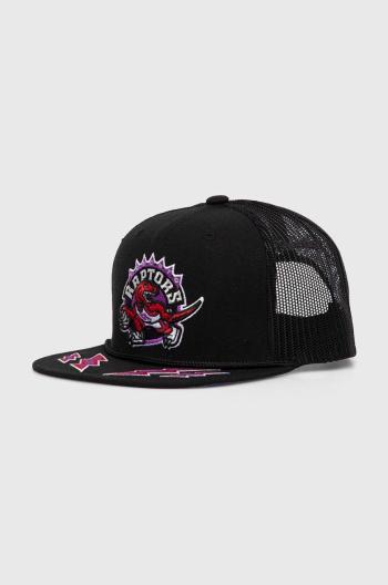 Šiltovka Mitchell&Ness NBA TORONTO RAPTORS čierna farba, s nášivkou