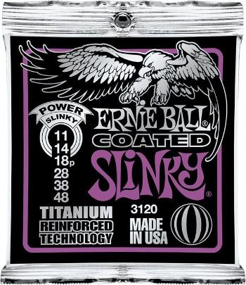 Ernie Ball Coated Slinky Titanium Power.011-.048