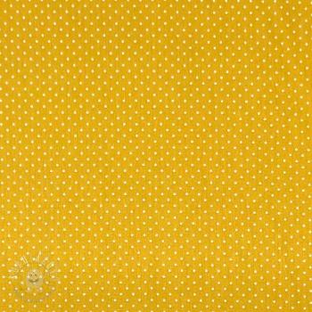 Bavlnená látka Petit dots ochre