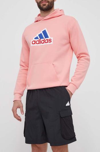 Šortky adidas pánske, čierna farba, IS7612