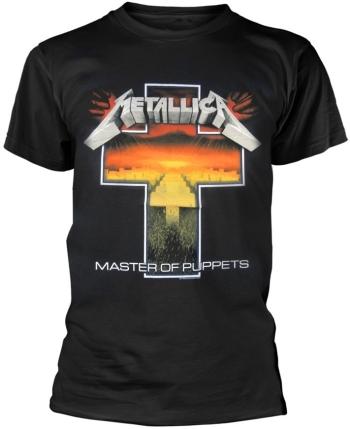 Metallica Tričko Master Of Puppets Cross Black XL