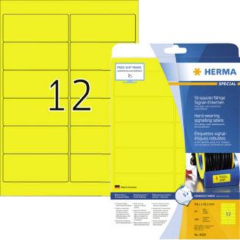 Herma 8029 etikety (A4) 99.1 x 42.3 mm prehľad produktov fólie  žltá 300 ks extra silné Fóliové etikety