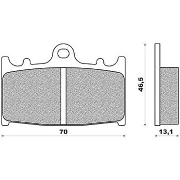 NEWFREN brzdové doštičky (zmes ROAD TOURING SINTERED) (2 ks) M502 – 719 (M502-719)