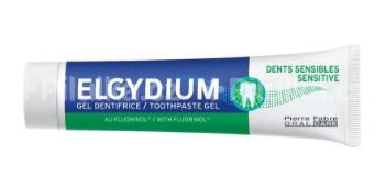 Elgydium Sensitive gélová zubná pasta s fluorinolom k ochrane citlivých zubov 75 ml