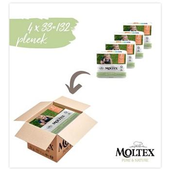 Moltex Pure & Nature Midi veľ. 3 (4× 33 ks) (2000008383691)