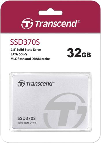 Transcend SSD370S 32 GB interný SSD pevný disk 6,35 cm (2,5 ") SATA 6 Gb / s Retail TS32GSSD370S