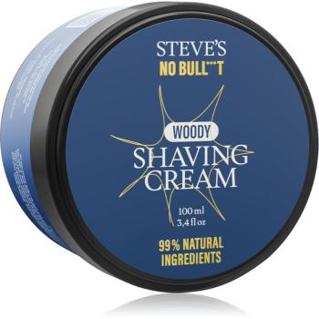 Steve's No Bull***t Shaving Cream krém na holenie Sandalwood 100 ml