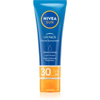 Nivea SUN hydratačný pleťový krém na opaľovanie SPF 30 50 ml