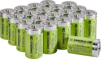 Emmerich Industrial LR20 batéria typu D alkalicko-mangánová 18000 mAh  20 ks