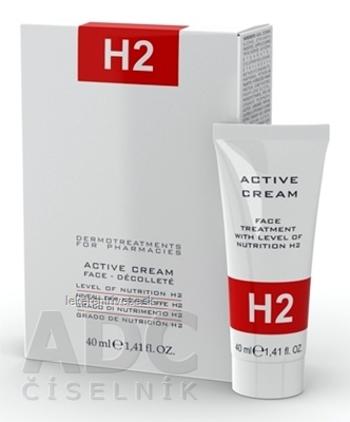 H2 ACTIVE CREAM 24-hodinový aktívny krém na tvár 1x40 ml
