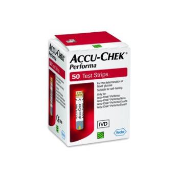 Accu-Chek Performa testovacie prúžky do glukomera 50 ks