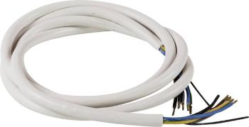 Heitronic 45492 optické vlákno prepojovací kábel  biela 2 m