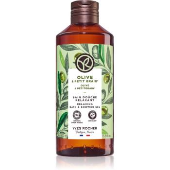 Yves Rocher Bain de Nature relaxačný sprchový gél Olive & Petit Grain 400 ml