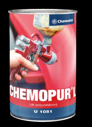 CHEMOPUR U 1051 - Polyuretánový lak na emaily a metalízy bezfarebný 0,6 L