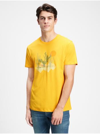 Tričko graphic t-shirt Žltá