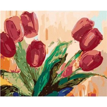 Maľovanie podľa čísel – Červené tulipány (HRAbz33349nad)