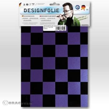 Oracover 87-056-071-B dizajnová fólie Easyplot Fun 3 (d x š) 300 mm x 208 mm perleť, purpurová, čierna