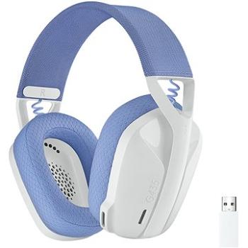 Logitech G435 LIGHTSPEED Wless Gaming Headset biele (981-001074)