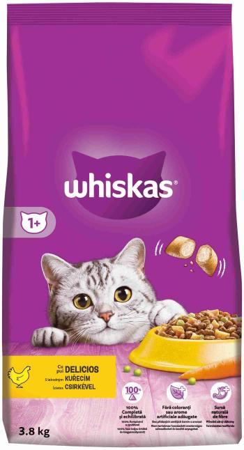 WHISKAS Granule pre dospelé mačky s Kuracím mäsom