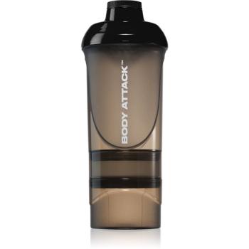 Body Attack ShakeOne športový šejker farba Black 600 ml