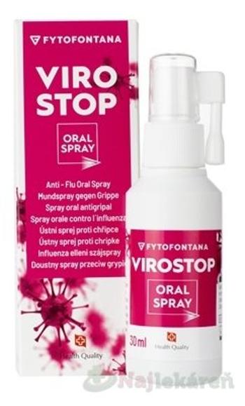 Fytofontana VIROSTOP ústny sprej proti chrípke 30 ml