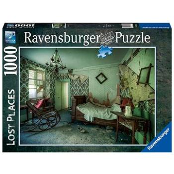 Ravensburger Puzzle 173600 Stratené miesta: Zelená Spálňa 1000 Dielikov (4005556173600)