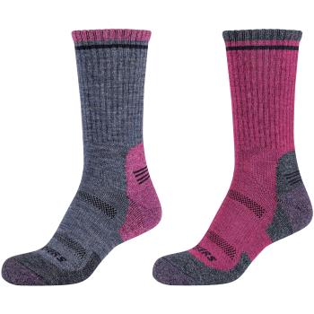 Skechers  2PPK Women Trail Wool Socks  Športové ponožky Ružová