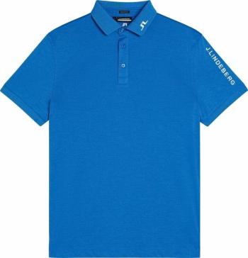 J.Lindeberg Tour Tech Regular Fit Golf Polo Lapis Blue Melange 3XL