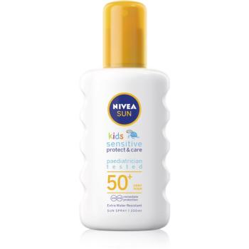 Nivea Sun Kids detský sprej na opaľovanie SPF 50+ 200 ml