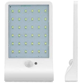 LEDSolar 36 nástenná lampa s vysunutím, biela, so senzorom, bezdrôtová, 2,5 W, studená farba (8595654702315)