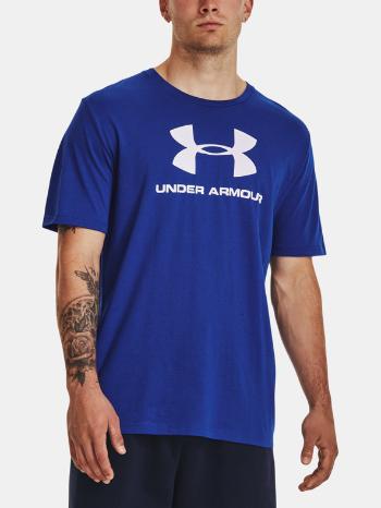 Under Armour UA M Sportstyle Logo SS Tričko Modrá