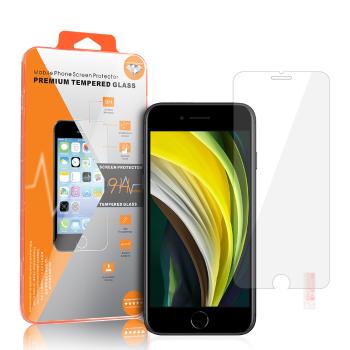 IZMAEL Temperované tvrdené sklo Orange pre Apple iPhone 7/iPhone 8/iPhone SE 2020/iPhone SE 2022  KP18202