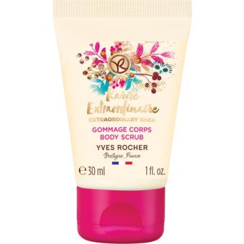 Yves Rocher Extraordinary Shea telový peeling s bambuckým maslom 30 ml