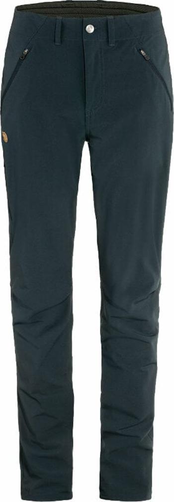 Fjällräven Outdoorové nohavice Abisko Trail Stretch Trousers W Dark Navy 36