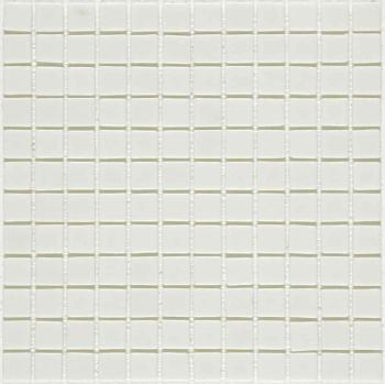 Sklenená mozaika Mosavit Monocolores Blanco 30x30 cm lesk MC101ANTISLIP