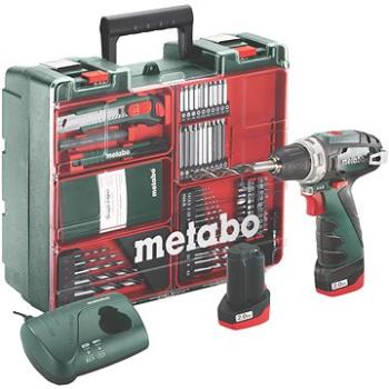 Metabo PowerMaxx BS Basic 12 V 2× 2 Ah – mobilní dielňa (600080880)