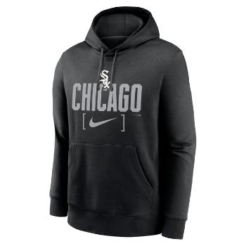 Nike Sweatshirt Men's MLB Club Slack Fleece Hood Chicago White Sox black - XL