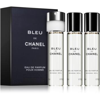 Chanel Bleu de Chanel parfumovaná voda pre mužov 3 x 20 ml