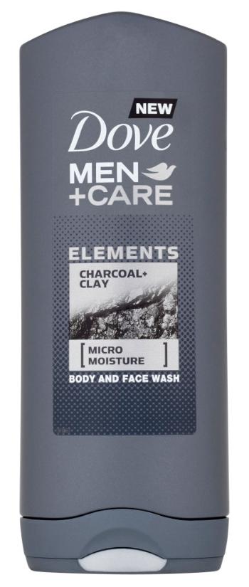 Dove Men+Care Charcoal & Clay sprchový gél 400 ml