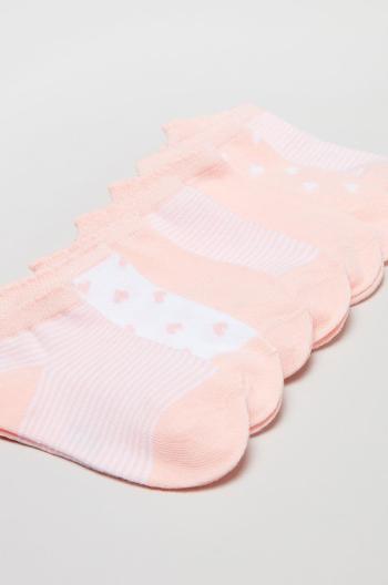 Detské ponožky OVS ružová farba